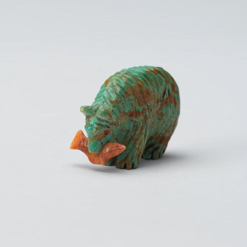 Andres Quandelacy (d): Turquoise, Bear w/ Fish