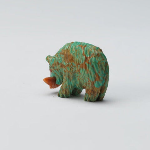 Andres Quandelacy (d): Turquoise, Bear w/ Fish