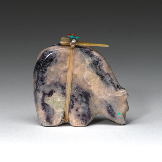 Lena Boone (d): Opalized Fluorite Bear
