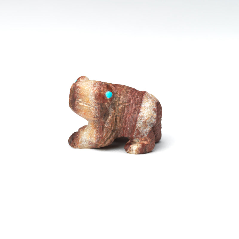 Karen Zunie: Red Onyx, Frog