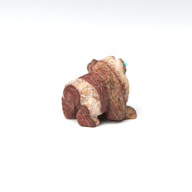 Karen Zunie: Red Onyx, Frog