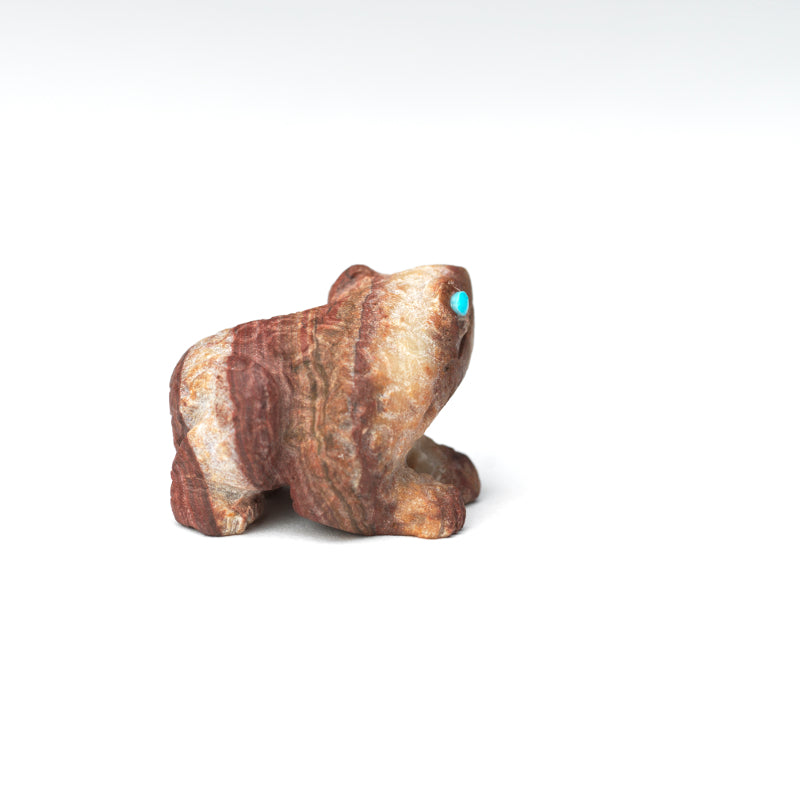 Karen Zunie: Red Onyx, Frog