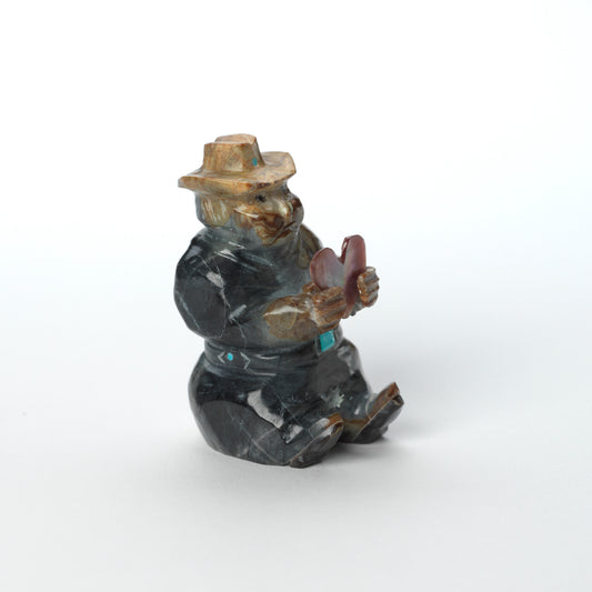 Freddie Leekya: Picasso Marble, Man with Heart