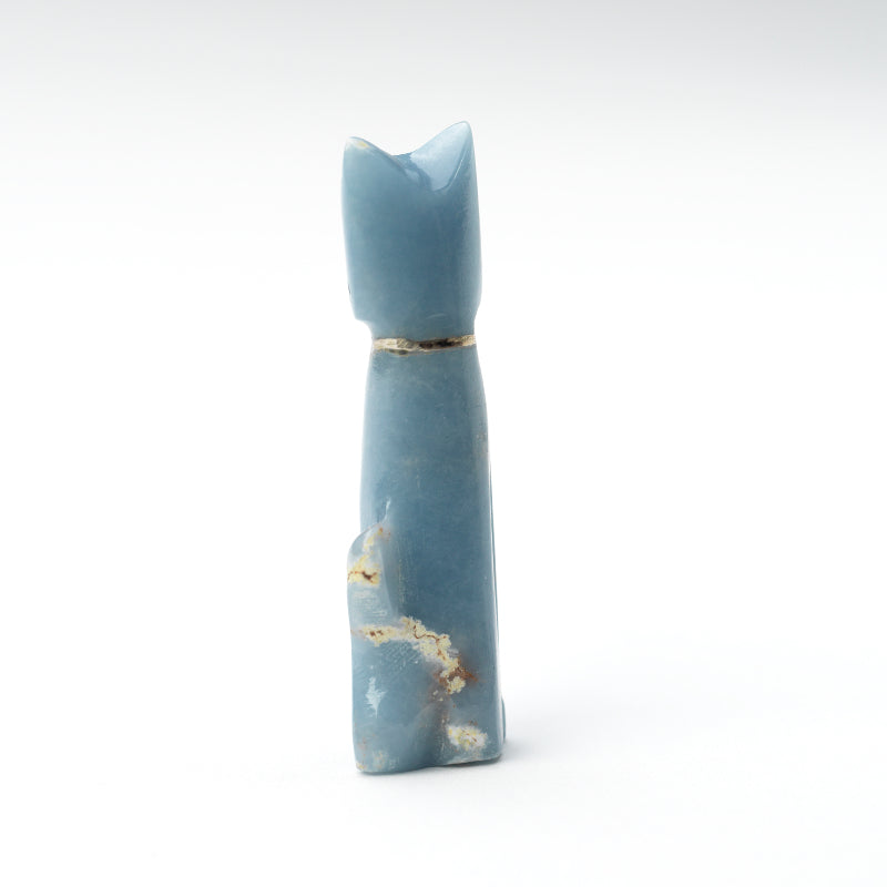 Kenny Chavez: Angleite with Sterling Silver, Cat