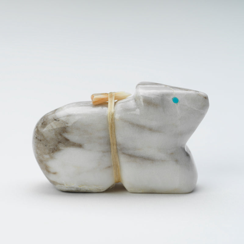 Emery Eriacho (d): Alabaster, Bear with Bundle