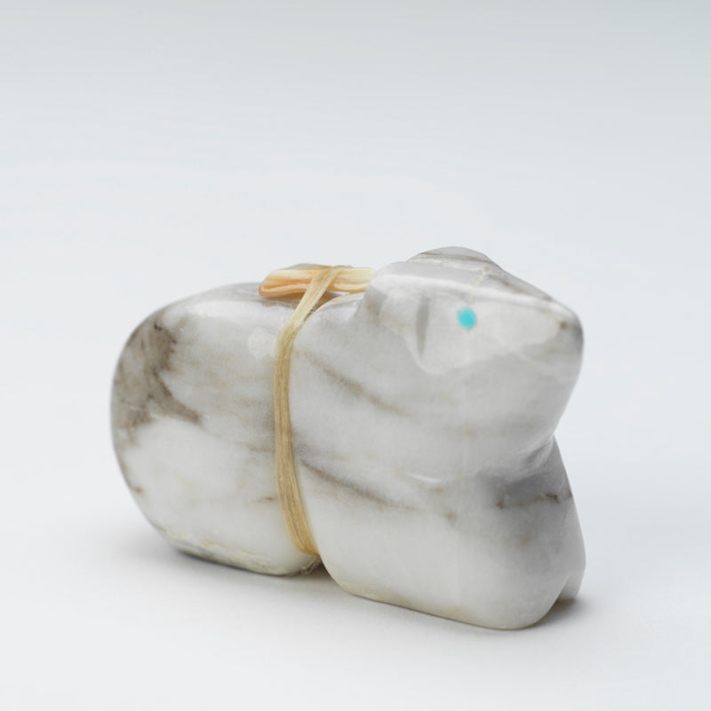 Emery Eriacho (d): Alabaster, Bear with Bundle