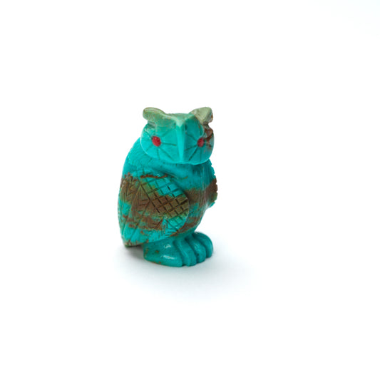 Karen Zunie: Turquoise, Owl