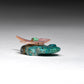 Daisy & LaVies Natewa: Pink Mussel Shell, Chrysocolla Frog & Dragonfly