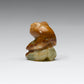Rosella Lunasee & Loubert Soseeah: Honey onyx, Sitting Bear