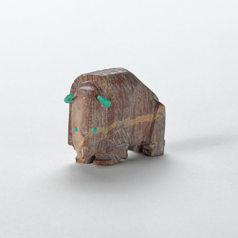 Todd & Monica Etsate: Serpentine, Striped  Bison