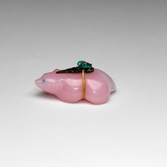 Leland Boone & Daphne Quam: Glass, Pink  Badger