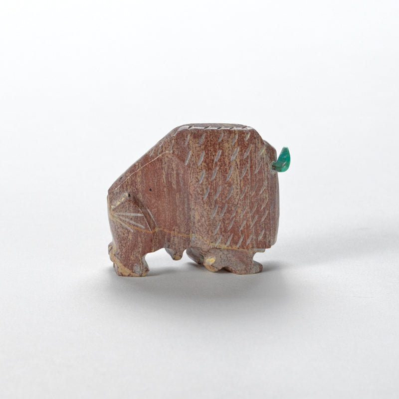 Todd & Monica Etsate: Serpentine, Striped  Bison