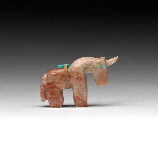 Fitz Kiyite: Peach Alabaster, Unicorn