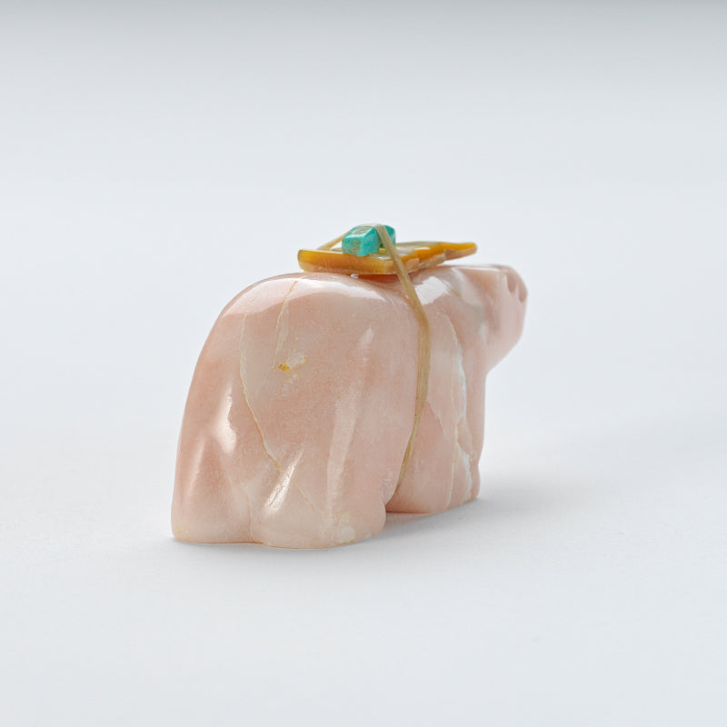 Wilford Cachini: Pink Alabaster, Bear